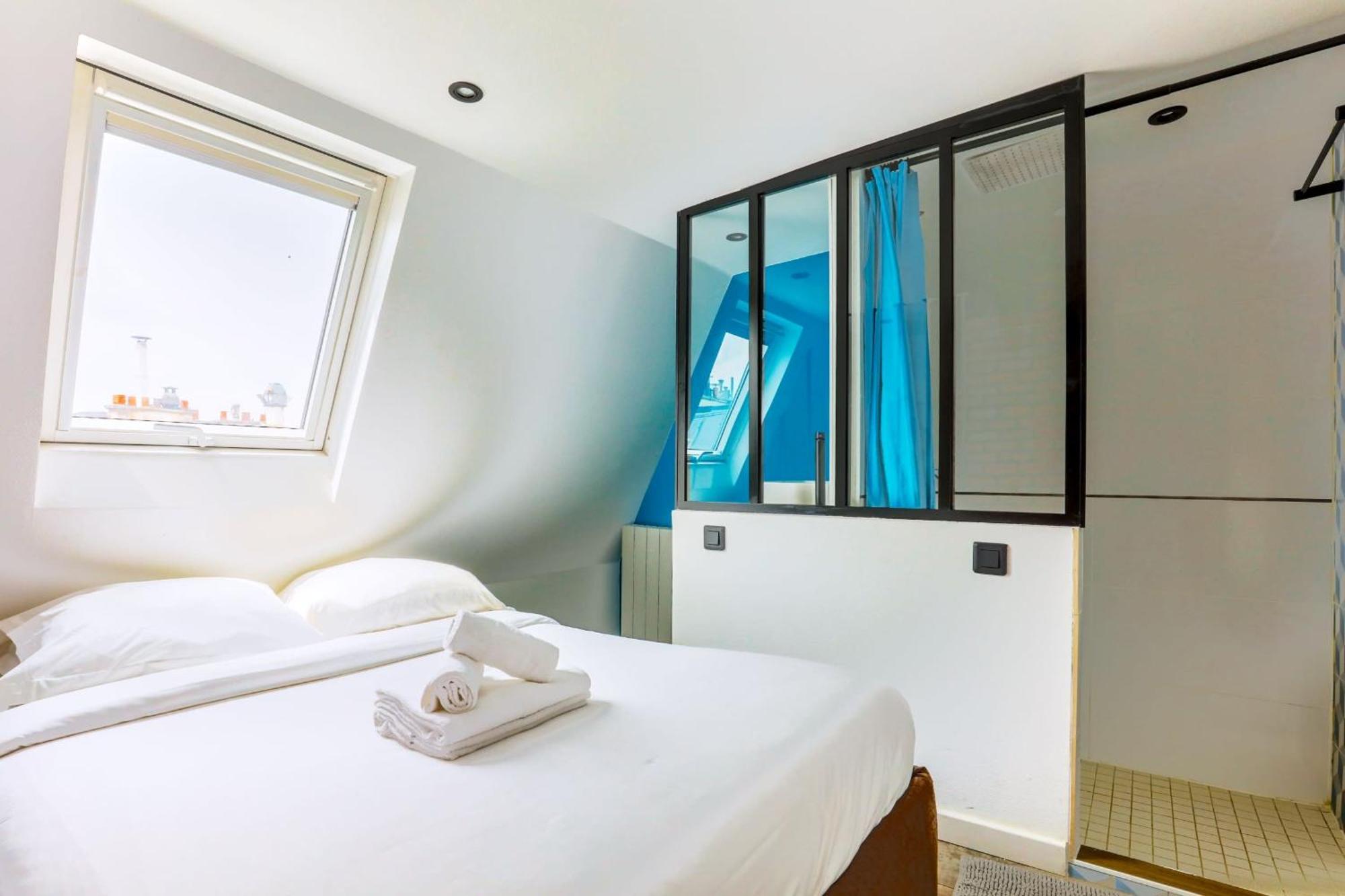 Central 1Br Room Space Parijs Buitenkant foto