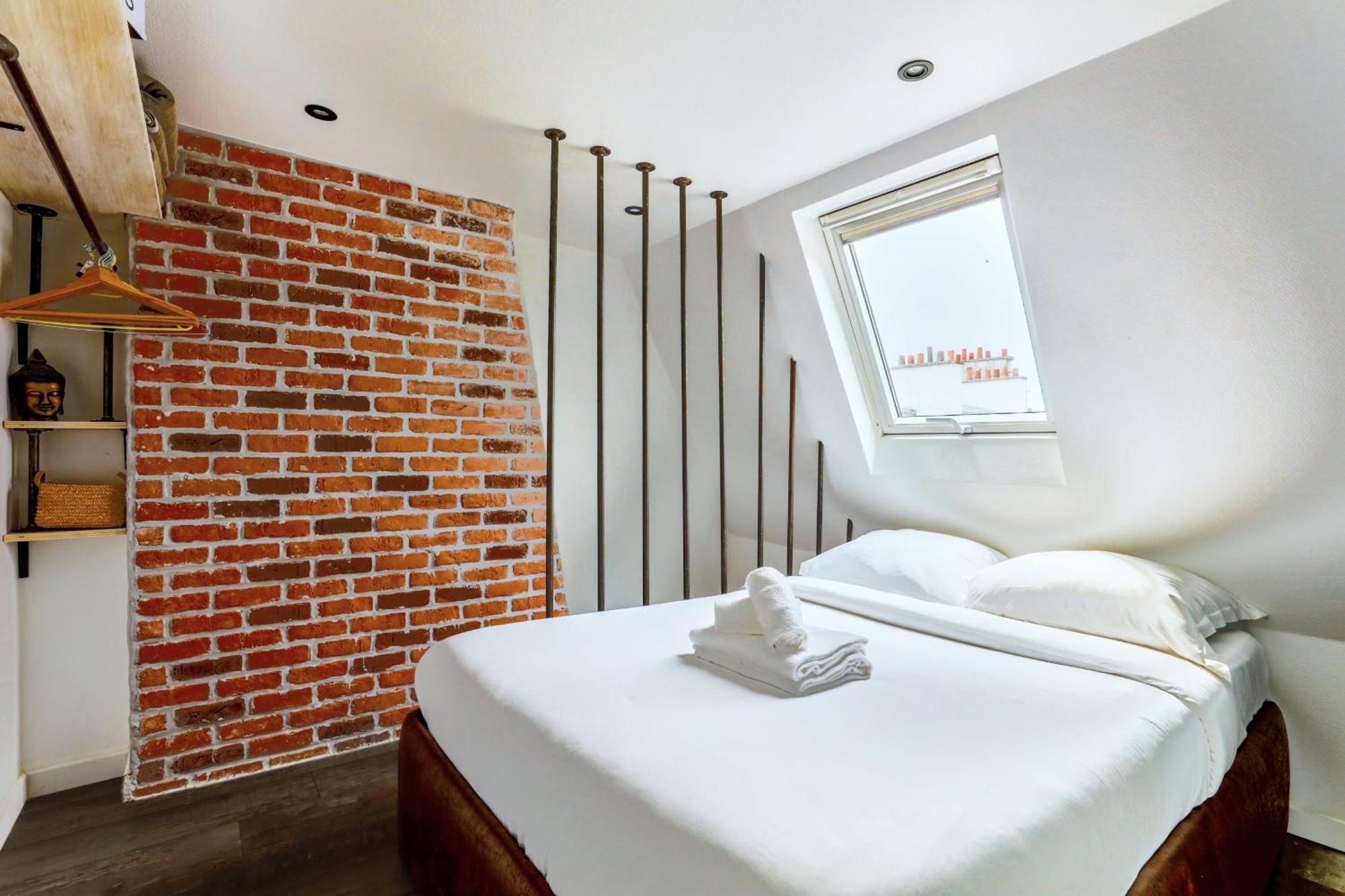 Central 1Br Room Space Parijs Buitenkant foto